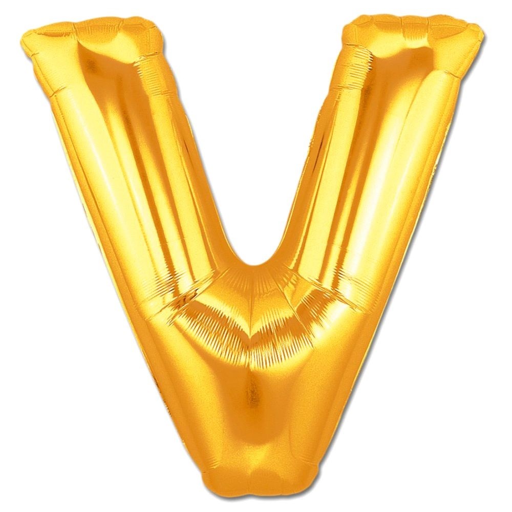 Globo Letra Dorado 70 cms