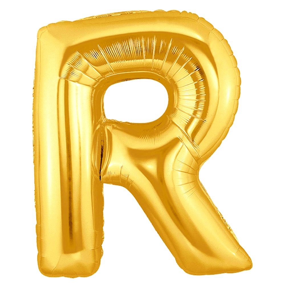 Globo Letra Dorado 70 cms