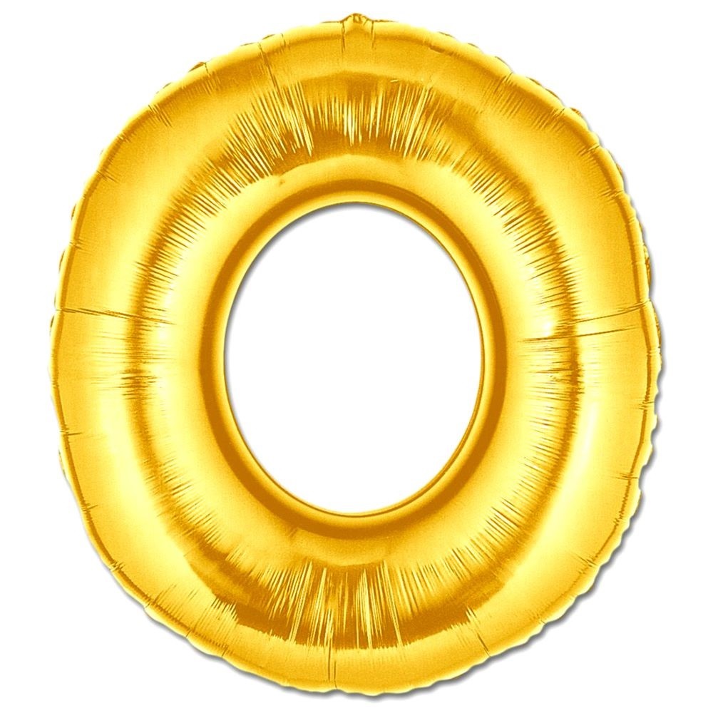 Globo Letra Dorado 70 cms