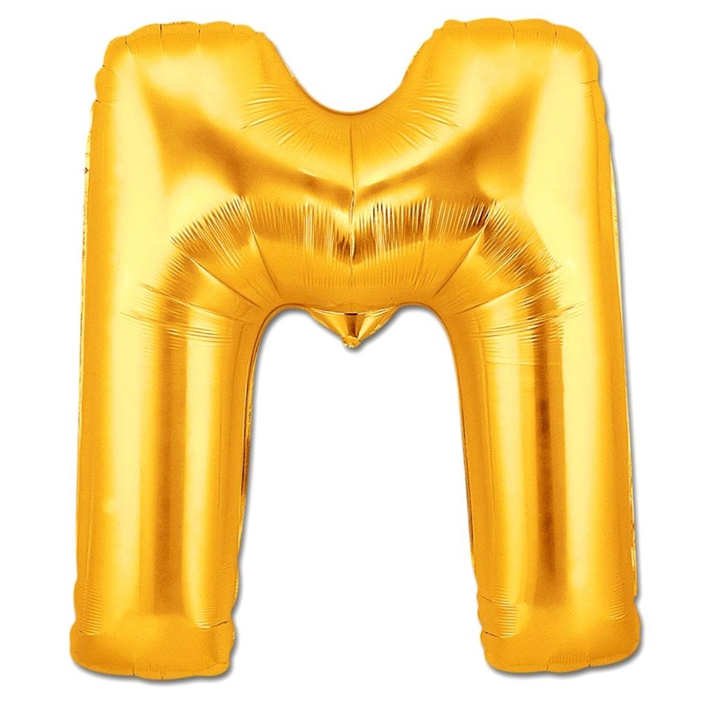 Globo Letra Dorado 70 cms