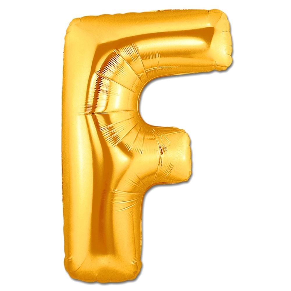 Globo Letra Dorado 70 cms