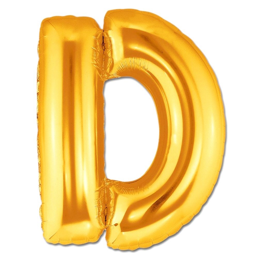 Globo Letra Dorado 70 cms