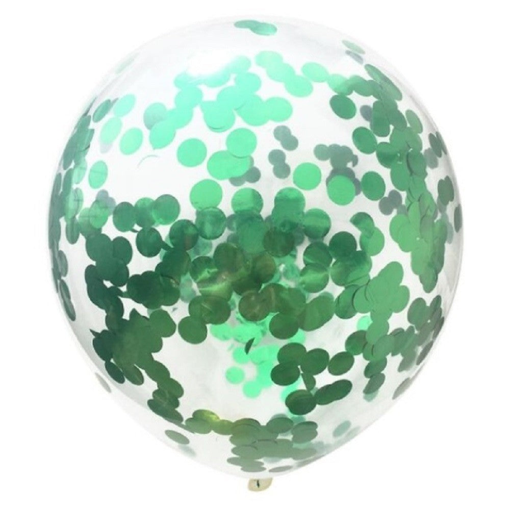 Globo Relleno Confetti Colores x 12