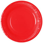 Plato Cartón x 10 Colores