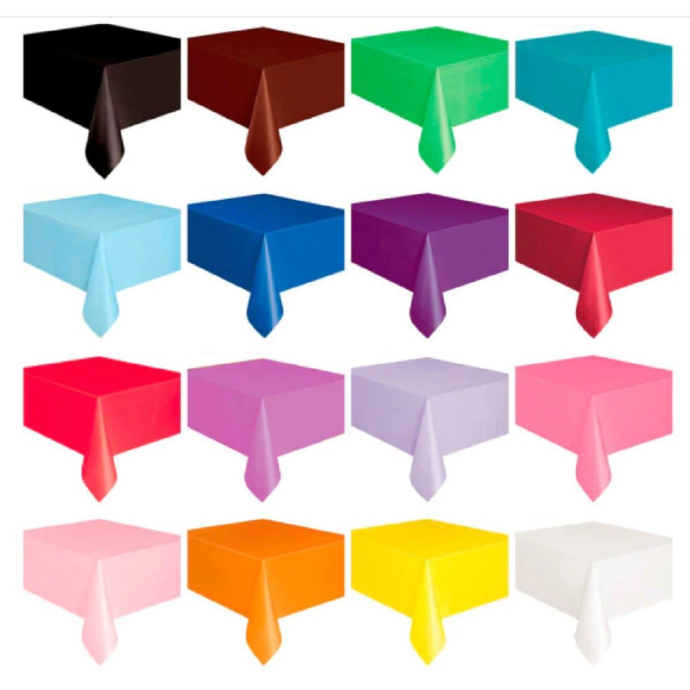 Mantel Plástico Grande Colores