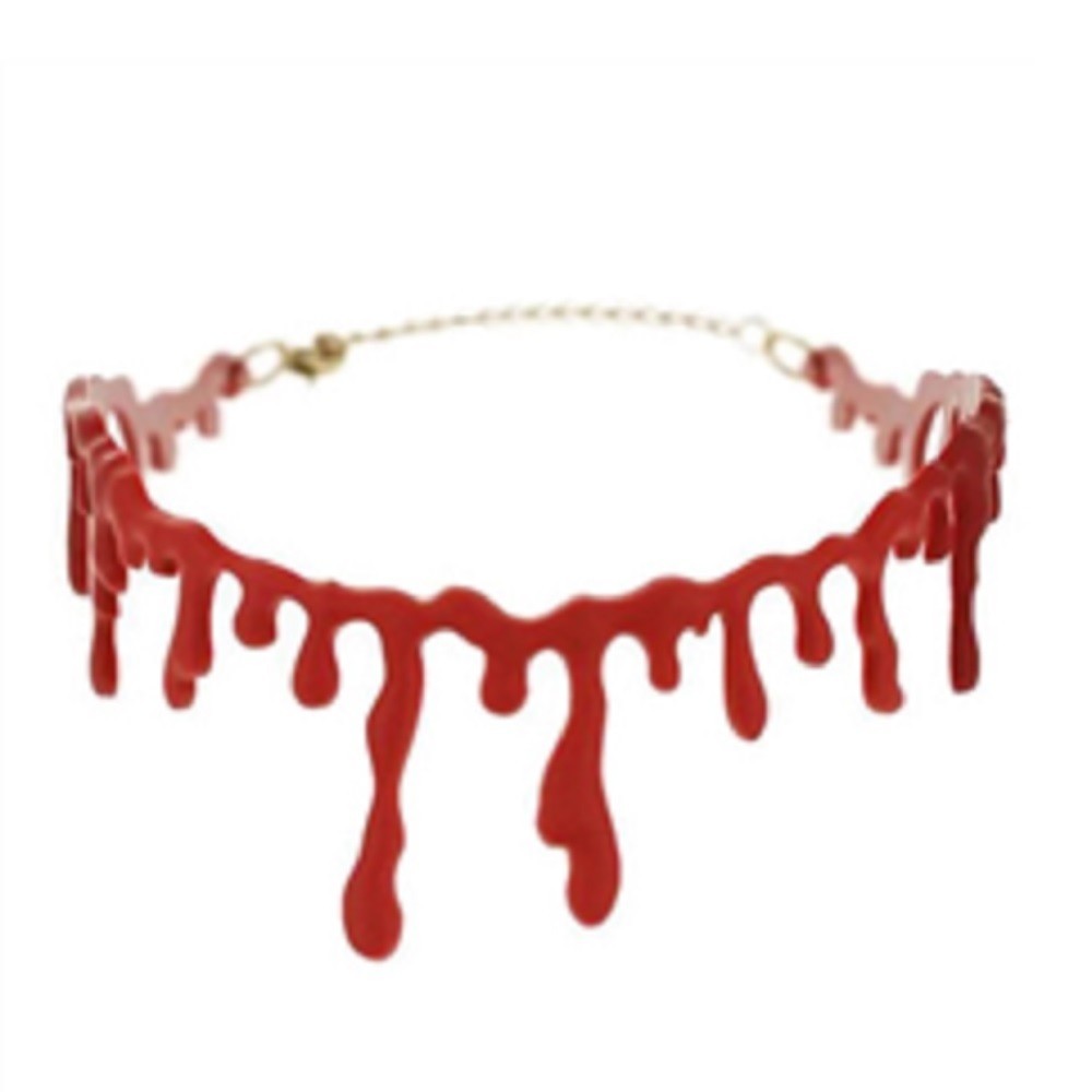 Collar Herida Silicona Halloween