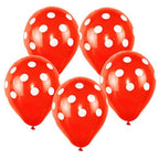 Globo Lunares Colores x 12