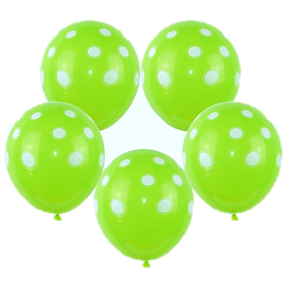Globo Lunares Colores x 12