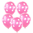 Globo Lunares Colores x 12
