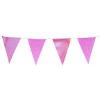 Guirnalda Banderines Metal Glitter Colores