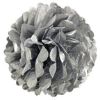 Pompón Papel Metalizado 35 cms