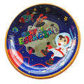 Plato Cumpleaños Espacial