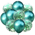 Globo Cromo Confetti x 10