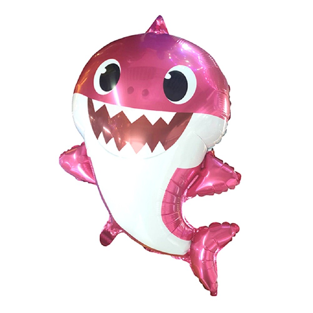 Globo Metálico Mommy Baby Shark