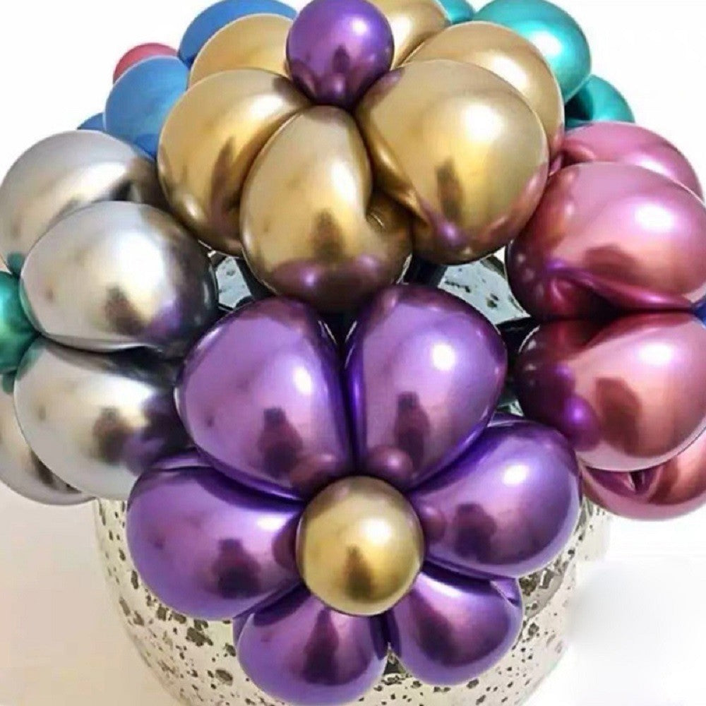 Globo Figura Cromo x 25