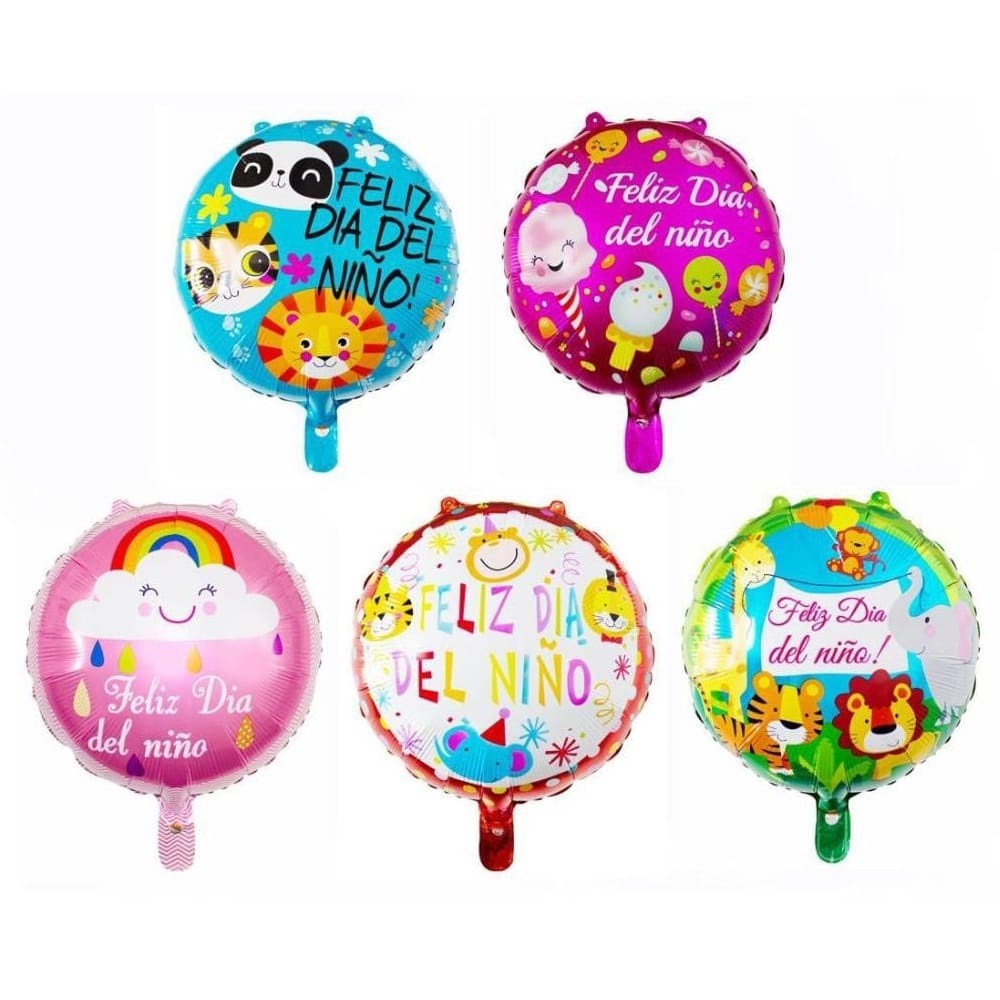 Globos Metálico Día del Niño Diseños