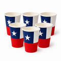 Set 6 Vasos Fiestas Patrias Chile 250 cc