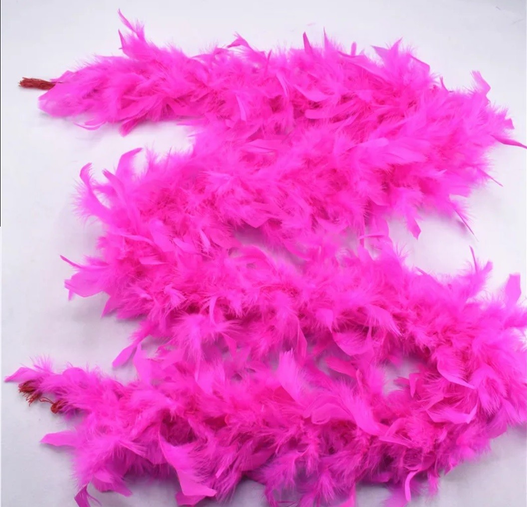 Boas Collar de Plumas