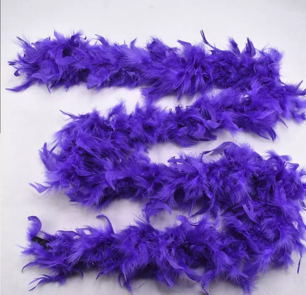 Boas Collar de Plumas