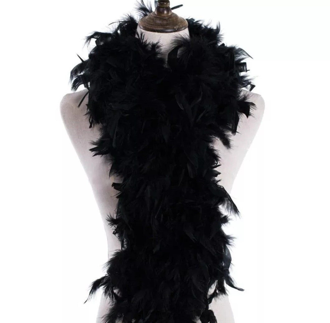 Boas Collar de Plumas