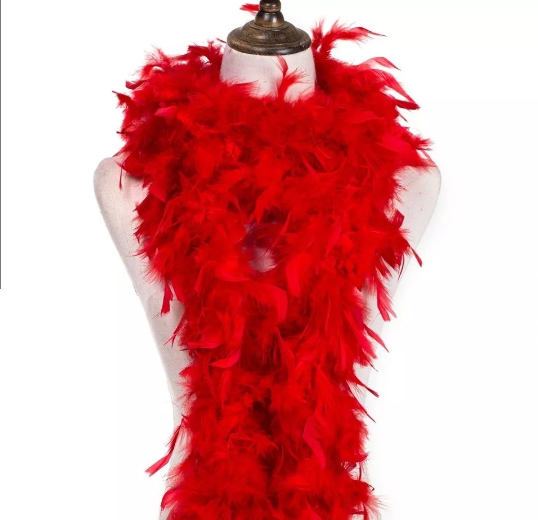 Boas Collar de Plumas