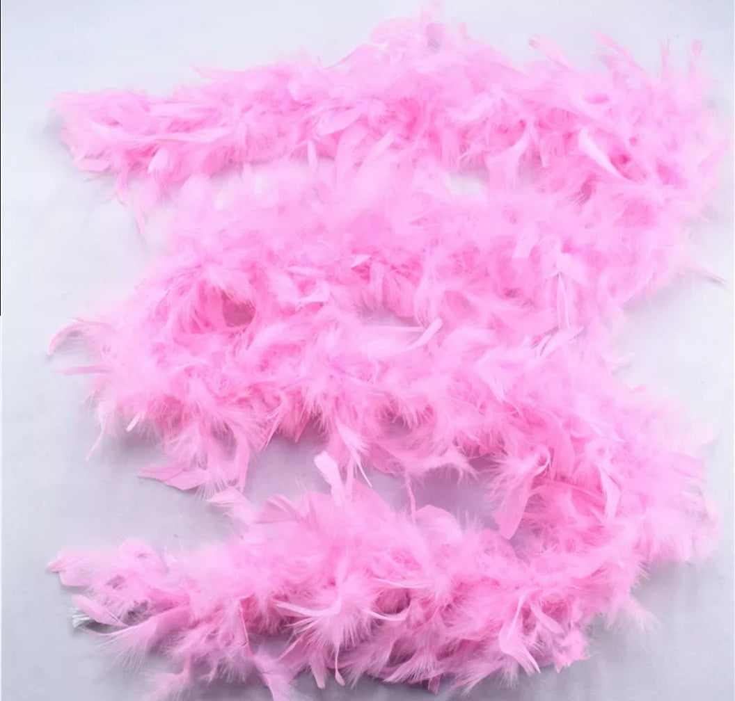 Boas Collar de Plumas