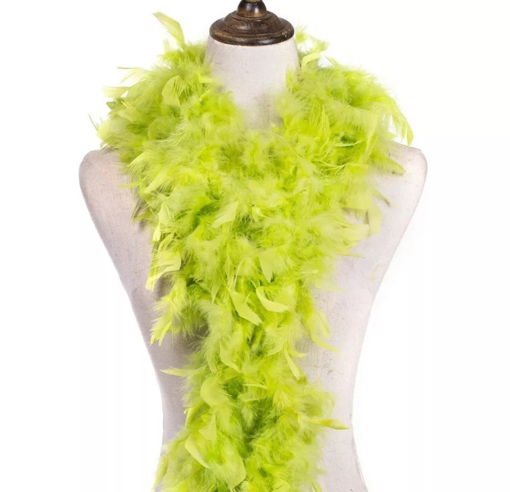 Boas Collar de Plumas