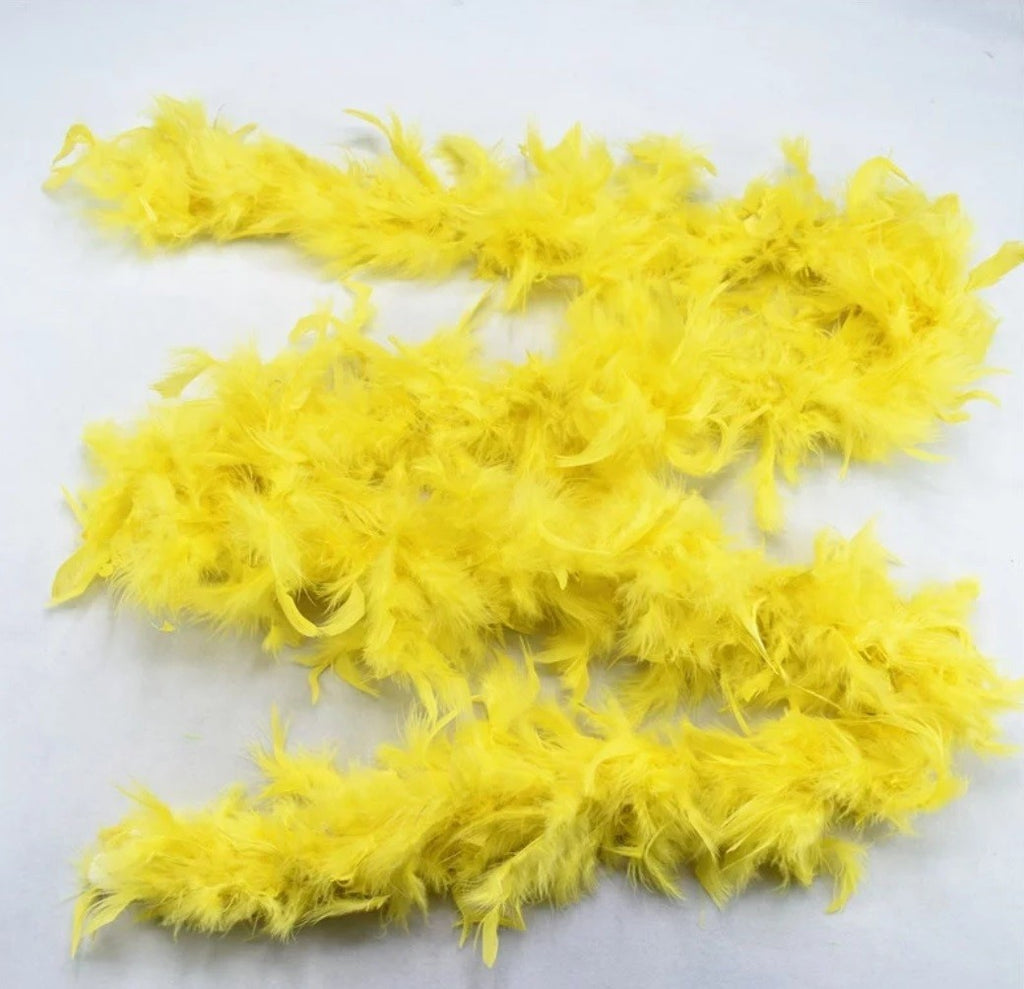 Boas Collar de Plumas