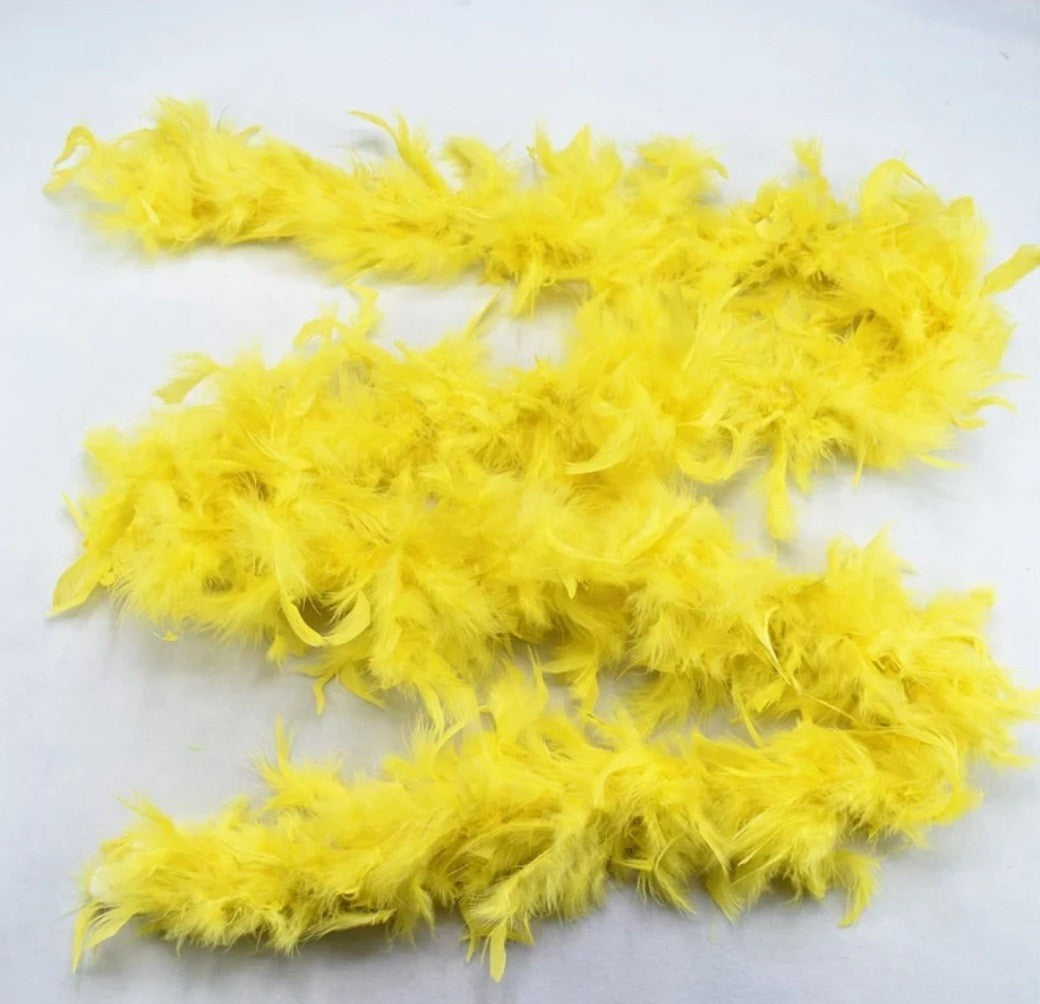 Boas Collar de Plumas