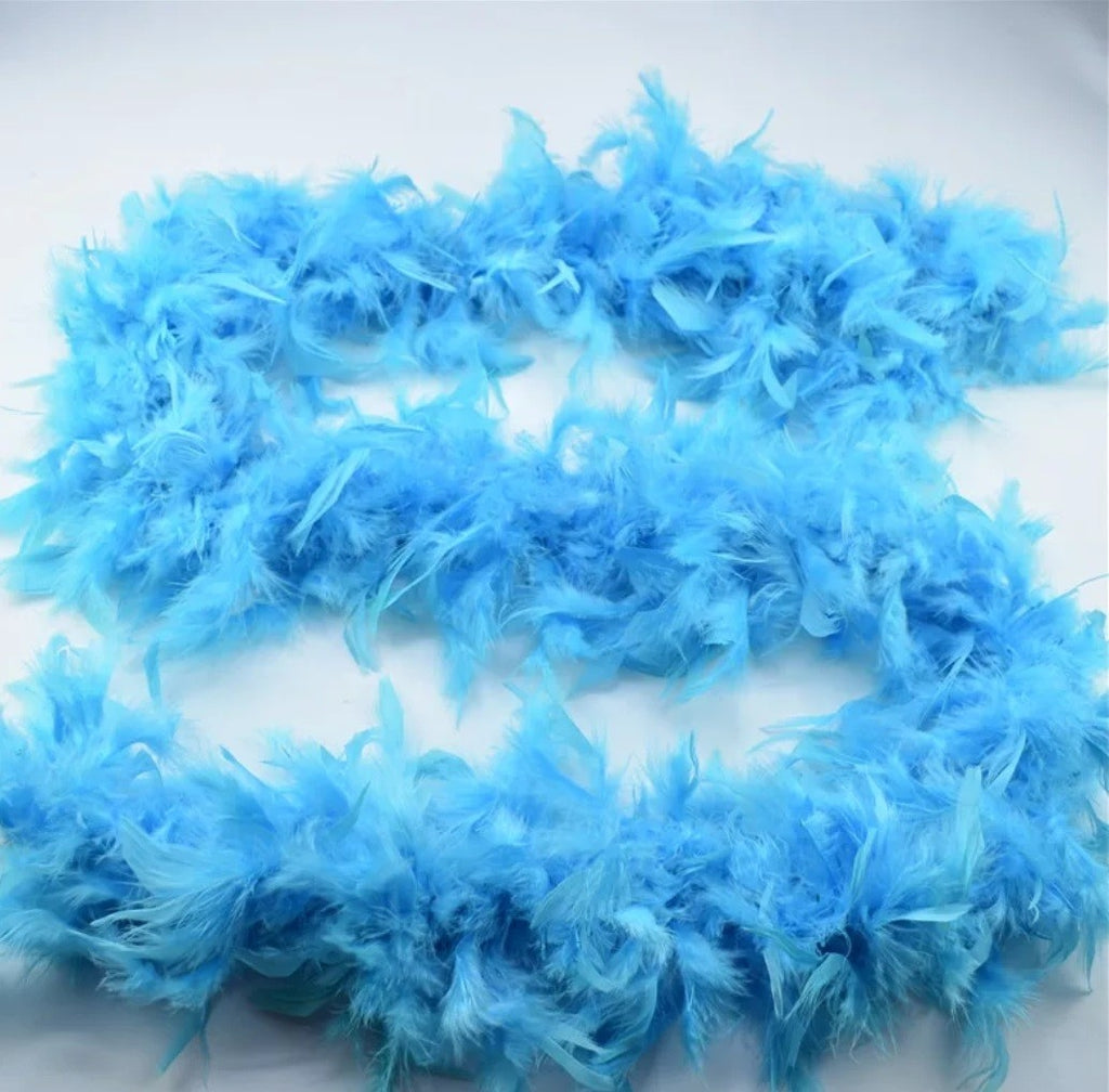 Boas Collar de Plumas