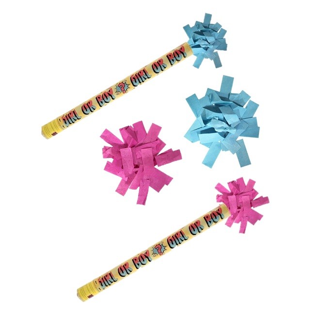 Cañón Confetti Revelación de Género