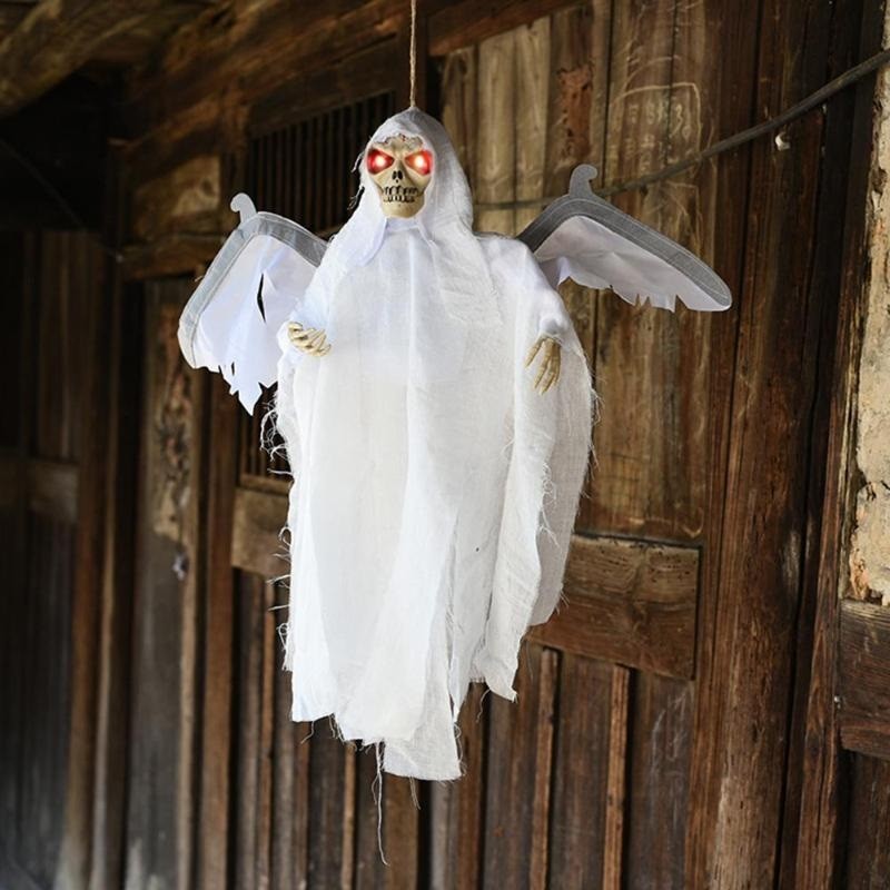 Fantasma con Ala Sonido y Movimiento Halloween