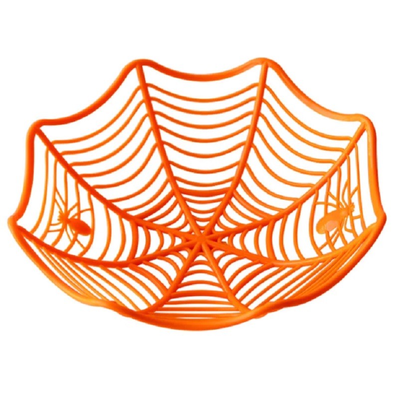 Canasto Dulcero Telaraña Halloween