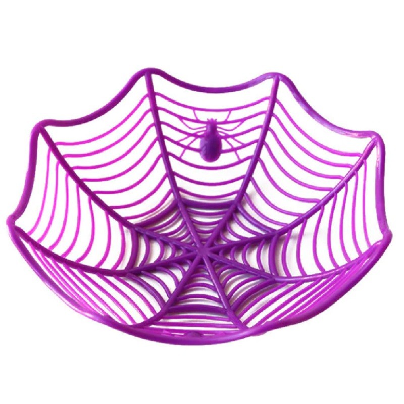 Canasto Dulcero Telaraña Halloween