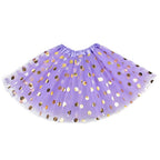 Falda Tutu Lunares Dorados