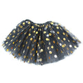 Falda Tutu Lunares Dorados