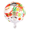 Globo Metálico Redondo Navidad Pascuero