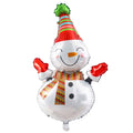 Globo Metálico Snowman