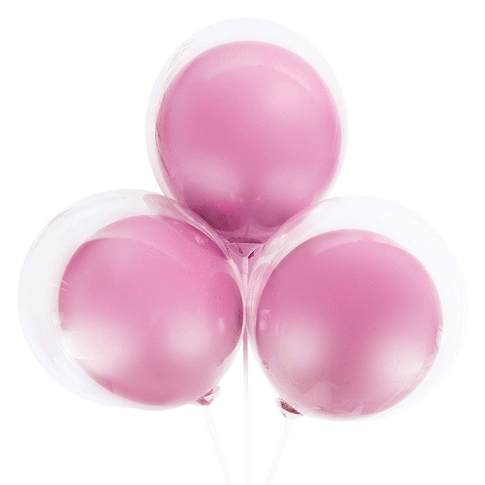 Globos Traslúcidos Pastel x 6