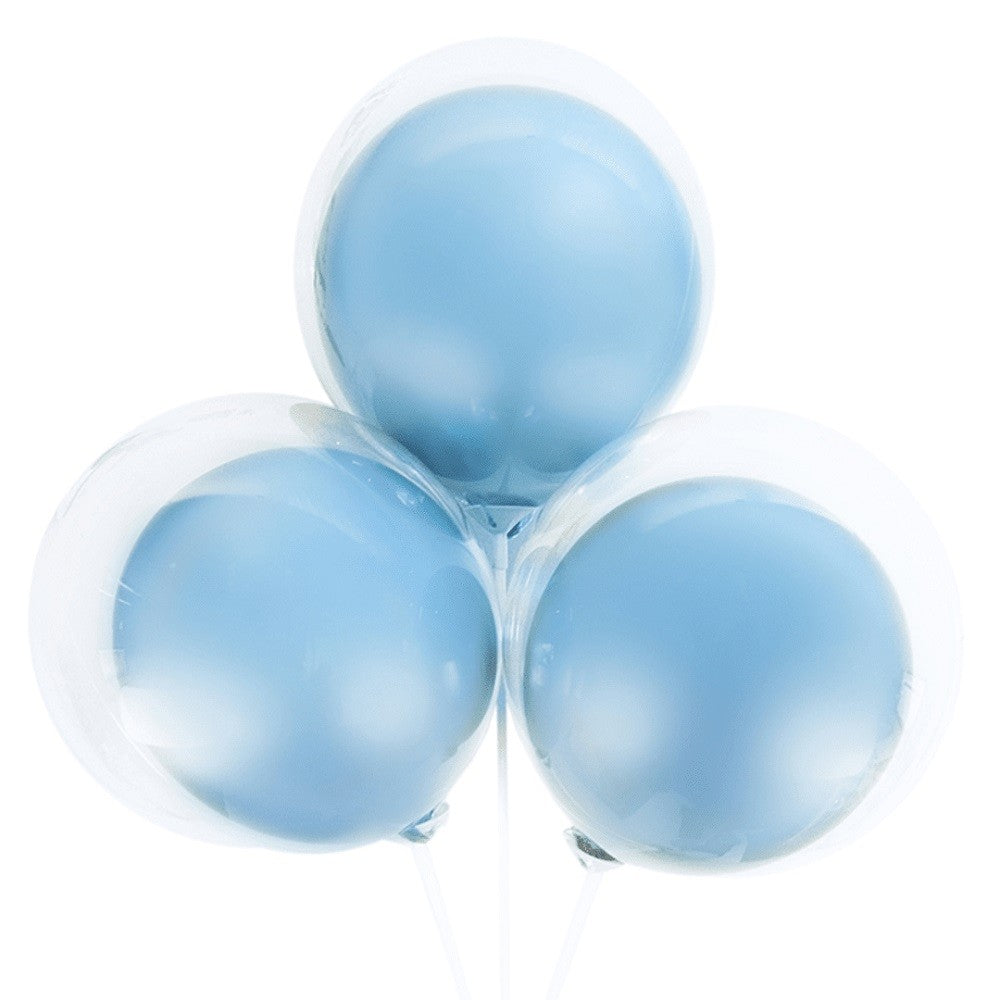 Globos Traslúcidos Pastel x 6