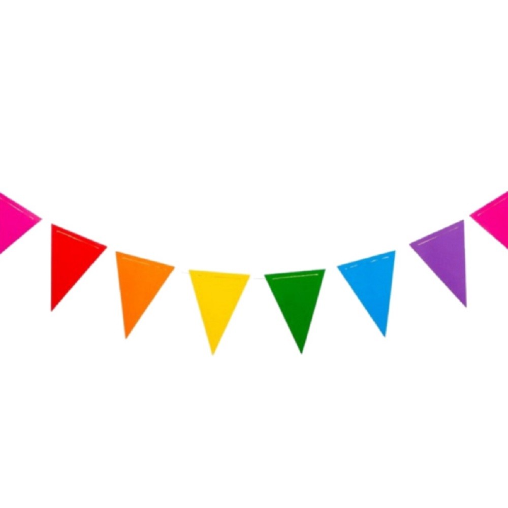 Banderín Cartón Colores