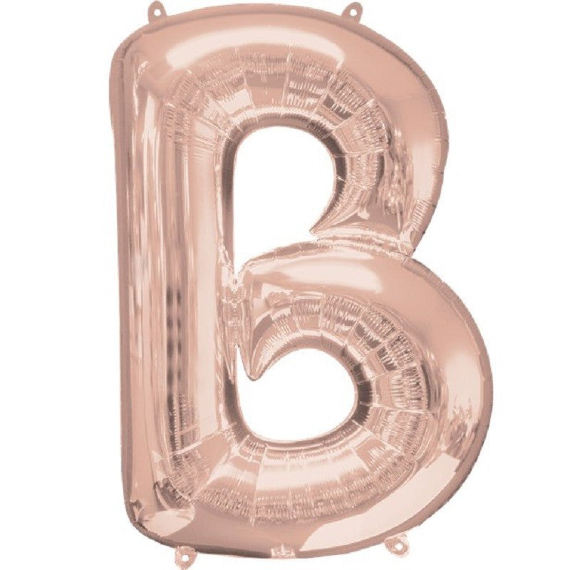Globo Letra Rose Gold 98 cms A-Z
