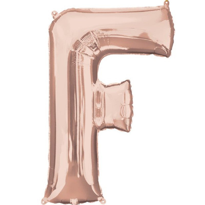 Globo Letra Rose Gold 98 cms A-Z