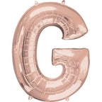 Globo Letra Rose Gold 98 cms A-Z