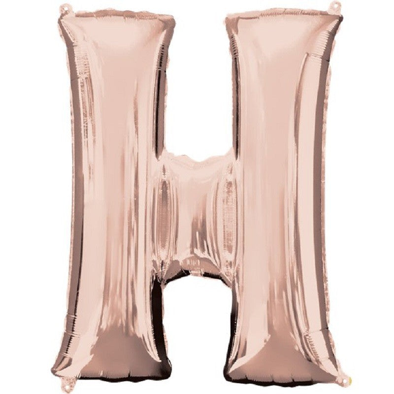 Globo Letra Rose Gold 98 cms A-Z