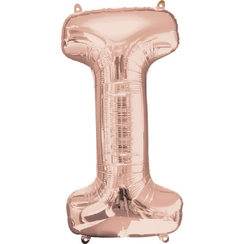 Globo Letra Rose Gold 98 cms A-Z