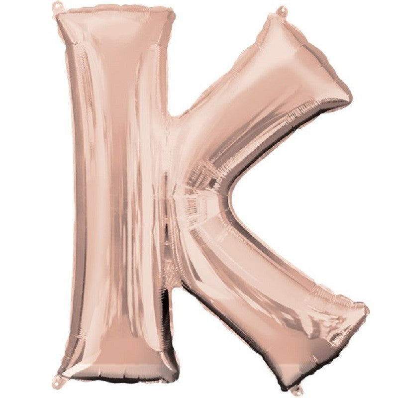 Globo Letra Rose Gold 98 cms A-Z