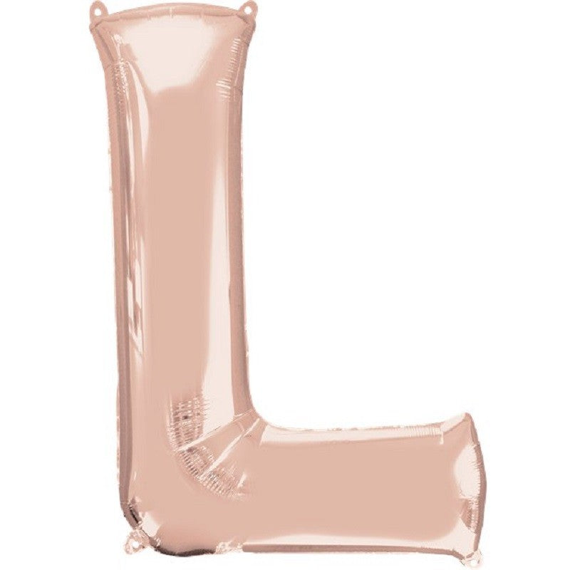 Globo Letra Rose Gold 98 cms A-Z