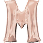 Globo Letra Rose Gold 98 cms A-Z