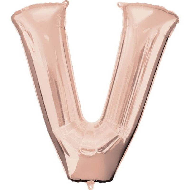 Globo Letra Rose Gold 98 cms A-Z